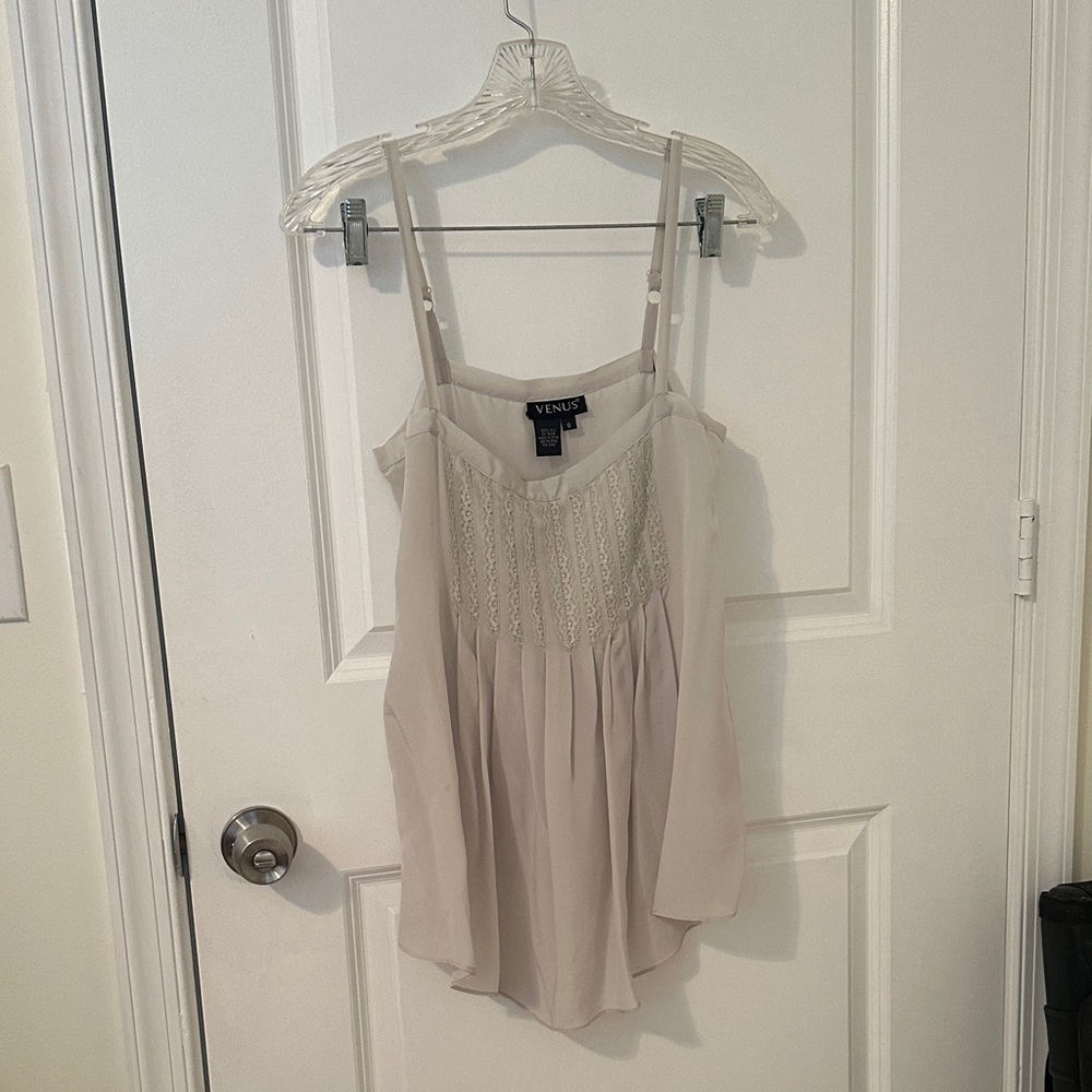 VENUS Women's Cream Camisole Top